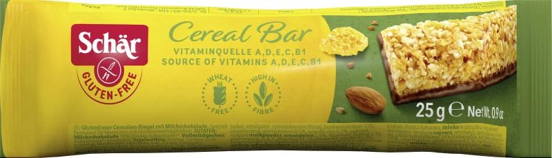 Schär Cereal Bar 3 Schär Cereal Bar
