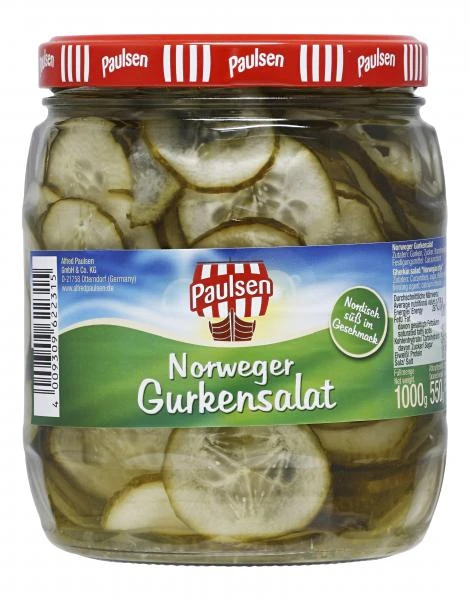 Paulsen Norweger Gurkensalat 3 Paulsen Norweger Gurkensalat