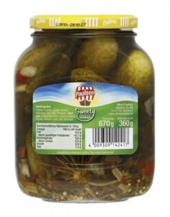 Paulsen Sweety Gewürzgurken 5 Paulsen Sweety Gewürzgurken -Sicheres Lebensmittelgeschäft 4502040031 4009309142417 02.jpg