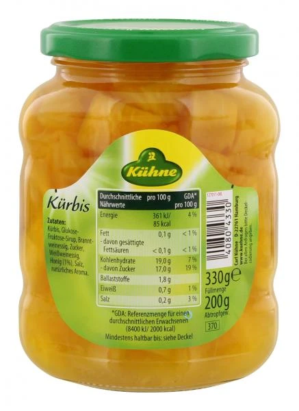 Kühne Kürbis In Stückchen 4 Kühne Kürbis In Stückchen – Bild 2