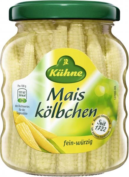 Kühne Maiskölbchen 3 Kühne Maiskölbchen