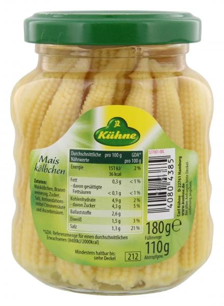 Kühne Maiskölbchen 4 Kühne Maiskölbchen – Bild 2