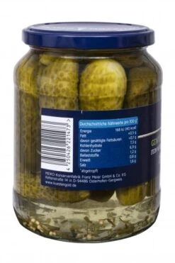 Küstengold Gewürzgurken Auslese Fein-würzig -Sicheres Lebensmittelgeschäft 4502040169 4250426221473 03.jpg