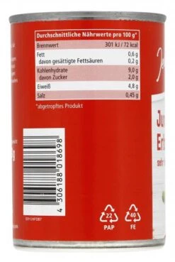 Jeden Tag Erbsen Sehr Fein -Sicheres Lebensmittelgeschäft 4502040366 4306188018698 03