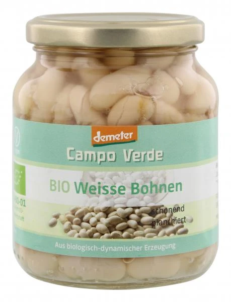 Campo Verde Demeter Weiße Bohnen 3 Campo Verde Demeter Weiße Bohnen