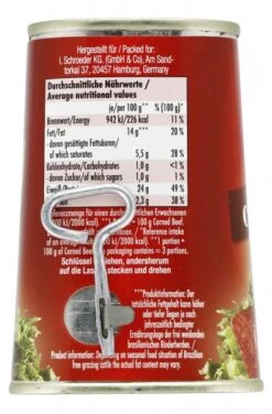 Rio Plata Corned Beef -Sicheres Lebensmittelgeschäft 4502050013 4002442200341 02