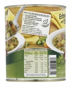 Erasco Erbsen-Eintopf Mit Würstchen 7 Erasco Erbsen-Eintopf Mit Würstchen -Sicheres Lebensmittelgeschäft 4502050062 4037300108309 03.jpg