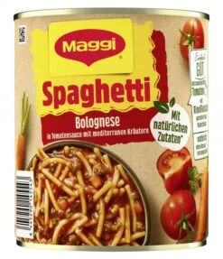 Maggi Spaghetti Bolognese -Sicheres Lebensmittelgeschäft 4502050084 8445290145543 02