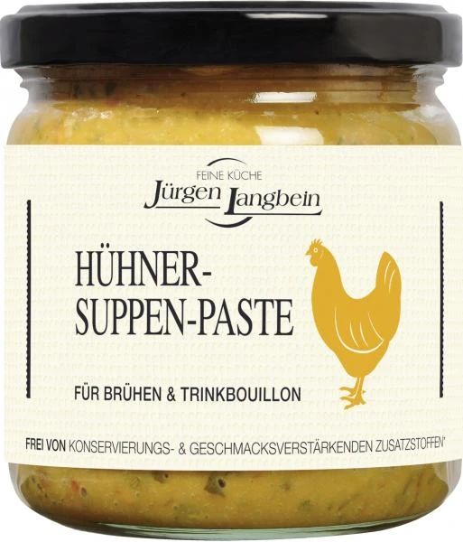 Jürgen Langbein Hühner-Suppen-Paste 3 Jürgen Langbein Hühner-Suppen-Paste