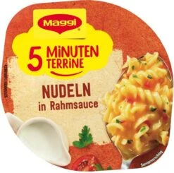 Maggi 5 Minuten Terrine Nudeln In Rahmsauce -Sicheres Lebensmittelgeschäft 4502050189 7613035587335 03.jpg