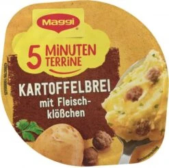 Maggi 5 Minuten Terrine Kartoffelbrei Mit Fleischklößchen -Sicheres Lebensmittelgeschäft 4502050193 7613035509092 03.jpg