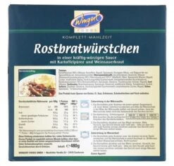 Wingert Foods Rostbratwürstchen 5 Wingert Foods Rostbratwürstchen -Sicheres Lebensmittelgeschäft 4502050549 4044983005061 02
