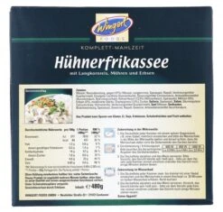Wingert Foods Hühnerfrikassee -Sicheres Lebensmittelgeschäft 4502050551 4044983005016 02