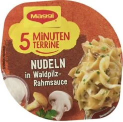 Maggi 5 Minuten Terrine Nudeln In Waldpilz-Rahmsauce -Sicheres Lebensmittelgeschäft 4502050939 7613037639513 03.jpg