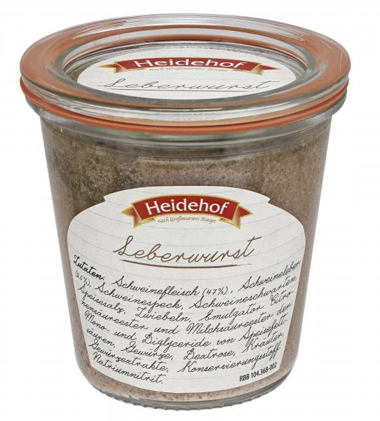 Heidehof Leberwurst 3 Heidehof Leberwurst