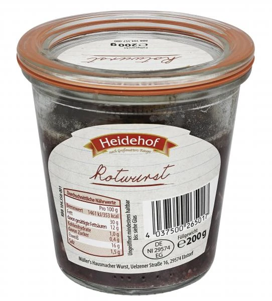 Heidehof Rotwurst 4 Heidehof Rotwurst – Bild 2
