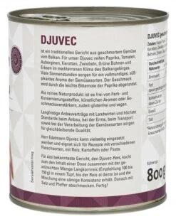 Herr Edelmann Djuvec Geschmortes Gemüse 7 Herr Edelmann Djuvec Geschmortes Gemüse -Sicheres Lebensmittelgeschäft 4502051390 4260176720713 02.jpg