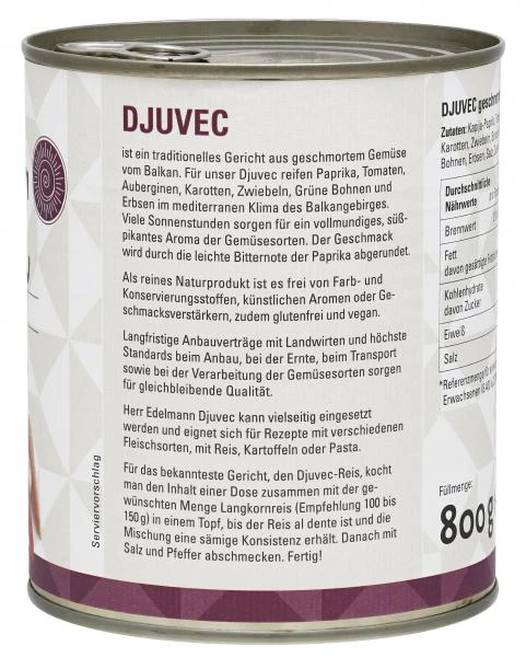 Herr Edelmann Djuvec Geschmortes Gemüse 4 Herr Edelmann Djuvec Geschmortes Gemüse – Bild 2