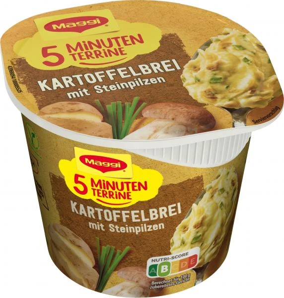 Maggi 5 Minuten Terrine Kartoffelbrei Mit Steinpilzen 3 Maggi 5 Minuten Terrine Kartoffelbrei Mit Steinpilzen