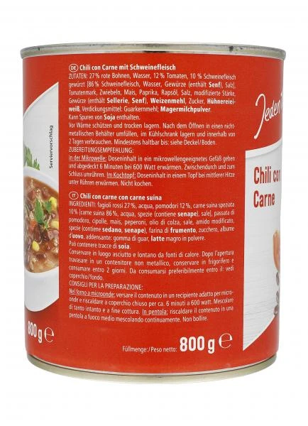 Jeden Tag Chili Con Carne 4 Jeden Tag Chili Con Carne – Bild 2