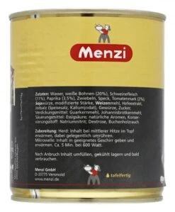 Menzi Bohnensuppe Serbisch -Sicheres Lebensmittelgeschäft 4502051447 4016900410098 03.jpg