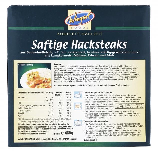 Wingert Foods Saftige Hacksteaks 4 Wingert Foods Saftige Hacksteaks – Bild 2