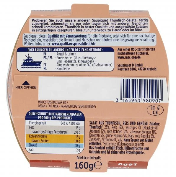 Saupiquet Thunfisch-Salat Texana 4 Saupiquet Thunfisch-Salat Texana – Bild 2