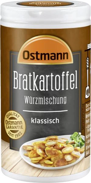Ostmann Bratkartoffel Würzermischung Klassisch 3 Ostmann Bratkartoffel Würzermischung Klassisch