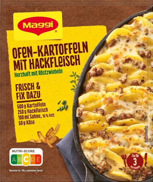 Maggi Fix & Frisch Ofen-Kartoffeln Mit Hackfleisch 3 Maggi Fix & Frisch Ofen-Kartoffeln Mit Hackfleisch