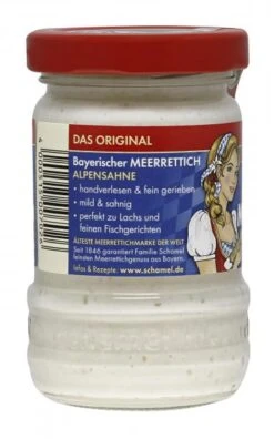 Schamel Bayerischer Meerrettich Alpensahne -Sicheres Lebensmittelgeschäft 4502080072 4000515007026 03.jpg