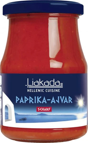 Liakada Paprika-Ajvar Scharf 3 Liakada Paprika-Ajvar Scharf