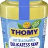 Thomy Delikatess Senf Mittelscharf 1 Thomy Delikatess Senf Mittelscharf -Sicheres Lebensmittelgeschäft 4502080455 04005500087762 01