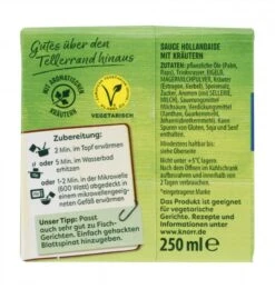 Knorr Sauce Hollandaise Mit Kräutern 8 Knorr Sauce Hollandaise Mit Kräutern -Sicheres Lebensmittelgeschäft 4502081750 8710522766613 03