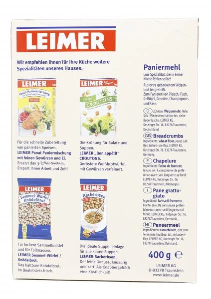 Leimer Paniermehl 4 Leimer Paniermehl – Bild 2