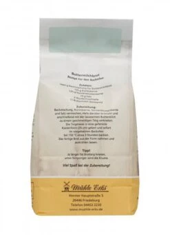 Mühle Erks Bioland Backmischung Für Buttermilchbrot -Sicheres Lebensmittelgeschäft 4502110328 4038269002103 03