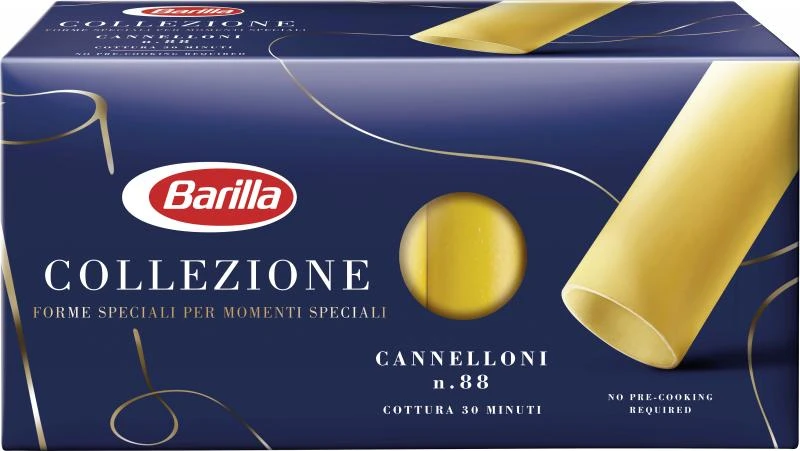 Barilla Collezione Pasta Nudeln Cannelloni N. 88 3 Barilla Collezione Pasta Nudeln Cannelloni N. 88