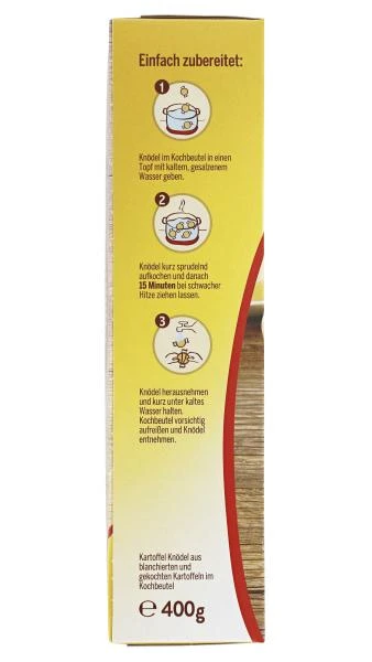 Pfanni Kartoffelknödel In Kochbeuteln Halb & Halb 6 Pfanni Kartoffelknödel In Kochbeuteln Halb & Halb – Bild 4