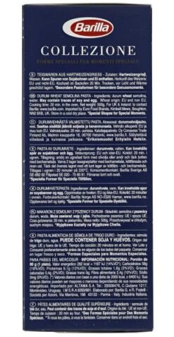 Barilla Collezione Pasta Nudeln Lasagne N. 189 10 Barilla Collezione Pasta Nudeln Lasagne N. 189 -Sicheres Lebensmittelgeschäft 4502110618 8076809523738 04.jpg