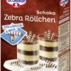 Dr. Oetker Schoko Zebra Röllchen Vollmilch & Weiß 2 Dr. Oetker Schoko Zebra Röllchen Vollmilch & Weiß -Sicheres Lebensmittelgeschäft 4502111037 4000521006686 01.jpg