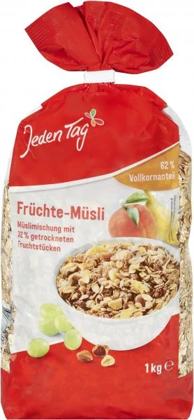 Jeden Tag Früchte-Müsli 3 Jeden Tag Früchte-Müsli