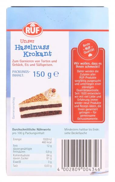 Ruf Haselnuss Krokant 5 Ruf Haselnuss Krokant – Bild 3