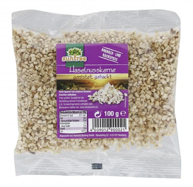 Suntree Haselnusskerne Gehackt & Geröstet 3 Suntree Haselnusskerne Gehackt & Geröstet