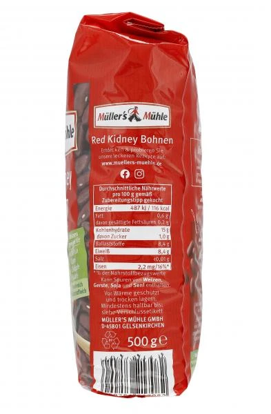 Müller's Mühle Red Kidney Bohnen 4 Müller's Mühle Red Kidney Bohnen – Bild 2