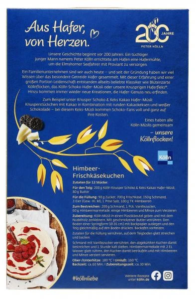 Kölln Müsli Knusper Schoko & Keks Kakao 5 Kölln Müsli Knusper Schoko & Keks Kakao – Bild 3