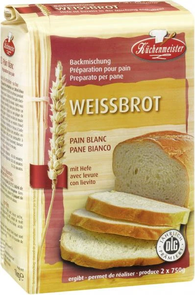 Küchenmeister Backmischung Weissbrot 3 Küchenmeister Backmischung Weissbrot
