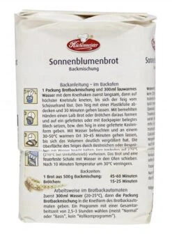 Küchenmeister Backmischung Sonnenblumenbrot -Sicheres Lebensmittelgeschäft 4502113458 4006363101466 03.jpg