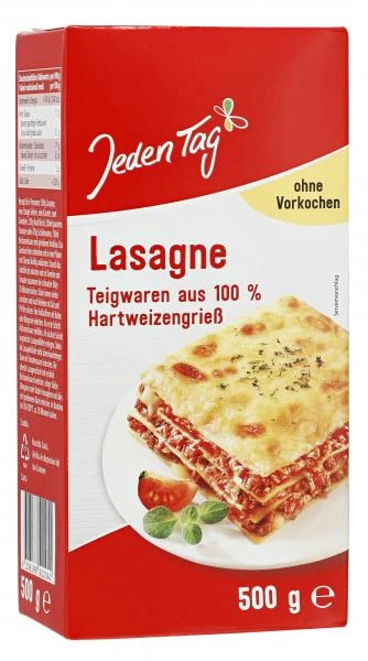 Jeden Tag Lasagne 3 Jeden Tag Lasagne