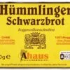 Hümmlinger Schwarzbrot -Sicheres Lebensmittelgeschäft 4503110517 4008891000013 01