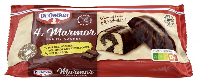 Dr. Oetker Kleine Kuchen 4x Marmor 3 Dr. Oetker Kleine Kuchen 4x Marmor